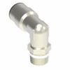 Aeroquip Adapter Elbow 90 Degree Brass Male NPTF Push to Connect Female | 1169PX5X4S