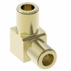 Aeroquip QCAB 90 Degree Union Elbow Brass 1/4 Tube | 1865X4