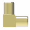 Aeroquip QCAB 90 Degree Union Elbow Brass 1/4 Tube | 1865X4