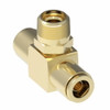 Aeroquip QCAB Male Branch Tee Adapter Brass 1/2 Tube | 1872X8
