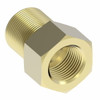 Aeroquip Adapter Brass Brake Straight | 7829