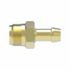 Aeroquip Hose Nipple 057B Series Reusable Male Inverted Flare Straight Brass | 05705B-1560