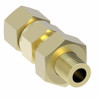 Aeroquip Self Align Bulkhead Connector Assembly Brass | 741X4