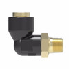 Aeroquip 90 Degree Elbow QCAB Composite Adapter Brass | 217-43610-03