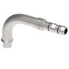 Aeroquip Hose Nipple Assembly Crimp 90 Degree Male Barb -6 Carbon Steel Dura-Kote | FJ3496-01-1010S