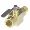 Aeroquip Brass Ball Valve Female Pipe x Male Pipe NPTF for Suction | FF90588-08