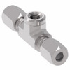 Aeroquip Adapter Flareless Tee Tube x Tube x Female NPTF Dura-Kote | B7655X12