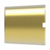 Aeroquip Pipe Plug Slotted Head Brass | 3150X4