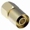 Aeroquip Fitting Permanent Air Brake Brass Straight Female SAE 45 Swivel | 33806P-406
