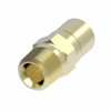 Aeroquip Fitting Perm NPT Everswage Straight -4 Hose Brass | B-1104-2