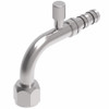 Aeroquip Hose Insert Assembly 90 degree Tube-O Female Short Pilot -8 | FJ3133-02-0808S
