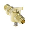 Aeroquip Valve Brass SAE 45 Flare Straight | 703