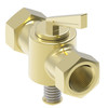 Aeroquip Shutoff Valve Brass Compression Straight | A6779