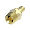 Aeroquip Nipple Permanent NPTF Straight Male Pipe Brass | NM6-8-B
