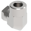 Aeroquip Adapter Elbow 90 degree Female NPSM x Female NPTF Carbon Steel Dura-Kote | 2048-4-8S