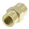 Aeroquip Adapter Brass NPTF/NPSM Straight | 3300X8-CT