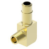 Aeroquip Adapter Mini-Barb 90 Degree Brass with Sealant | 1069X6X2Z