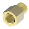 Aeroquip Adapter NPTF Brass With Sealant Straight | 3200X4X2Z