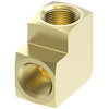 Aeroquip Adapter Brass NPTF/NPTF Elbow 90 Degree | 3500X12-CT