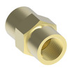 Aeroquip Adapter Brass NPTF/NPSM Straight | 3300X6X4-CT