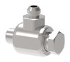 Aeroquip Swivel Joint 90 degree Female NPTF Fixed x Male NPTF 1/2 IN | FS65007-0808-01