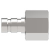 Aeroquip FD90 Series Coupling Male Half Straight Female NPTF 1/4 | FD90-1035-04-04
