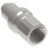 Aeroquip FD96 Series Coupling Male Half Flush Face Straight NPT 1/2 for Hydraulics | FD96-1002-12-08