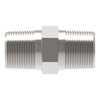 Aeroquip Adapter Straight Male Pipe NPTF x Male Pipe NPTF -6 x -4 Carbon Steel Dura-Kote | 2083-6-4S-BG