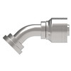Aeroquip Hose End Crimp 45 Degree Split Flange Code 61 | 1A24FLA32