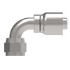 Aeroquip Hose End Crimp 90 Degree Female 37 Degree Swivel | 1GA6FJB6
