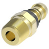 Aeroquip Hose End Reusable Straight Male Pipe NPTF Brass | 4738-12-12B