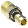Aeroquip Hose End Reusable Straight Male Pipe NPTF Brass | 4738-12-12B