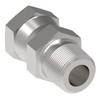 Aeroquip Adapter Straight Female Pipe Swivel NPSM x Male Pipe NPTF -20 Carbon Steel Dura-Kote | 2045-20-20S-BG