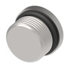 Aeroquip Adapter Plug Straight Carbon Steel | FF2138-10S-BG