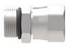 Aeroquip Adapter Straight Male ORB x Female 37 Degree Swivel -8 Carbon Steel Dura-Kote | 2266-8-8S-BG