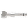 Aeroquip Hose Nipple Assembly Crimp Straight Female ORFS Swivel -8 Hose x -12 End Carbon Steel Dura-Kote | FJ5984-0808S-BG