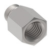 Aeroquip Adapter Straight Female Pipe NPTF -20 Carbon Steel Dura-Kote | 2216-20-20S-BG