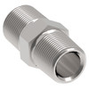 Aeroquip Adapter Straight Male Pipe NPTF x Male Pipe NPTF -6 Carbon Steel Dura-Kote | 2083-6-6S-BG