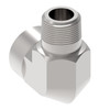 Aeroquip Adapter Elbow 90 Degree Male Pipe NPTF x Female Pipe NPTF -16 Carbon Steel Dura-Kote | 2089-16-16S-BG