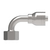 Aeroquip Hose End Crimp 90 Degree 24 Degree DKO Swivel Heavy Duty | 1A12DSB8