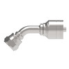 Aeroquip Hose End Crimp 45 Degree Female BSPP Swivel | 1A4BFA4