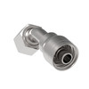 Aeroquip Hose End Crimp 45 Degree Female ORFS Swivel | 1AA10FRA10