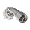 Aeroquip Hose End Crimp 45 Degree Female ORFS Swivel | 1AA12FRA8