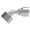 Aeroquip Hose End Crimp 45 Degree Female ORFS Swivel | 1AA16FRA12
