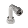 Aeroquip Hose End Crimp 90 Degree Female ORFS Swivel | 1AA16FRC12