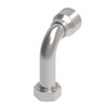 Aeroquip Hose End Crimp 90 Degree Female ORFS Swivel | 1AA24FRC20
