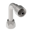 Aeroquip Hose End Crimp 90 Degree Female 37 Degree Swivel | 1AA8FJC6