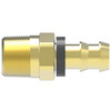Aeroquip Hose End Crimp Straight Male Pipe NPTF Brass | 4738-4-6B