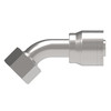 Aeroquip Hose End Crimp 45 Degree Female ORFS Swivel | 1AA12FRA12