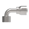 Aeroquip Hose End Crimp 90 Degree Female ORFS Swivel | 1AA16FRB16